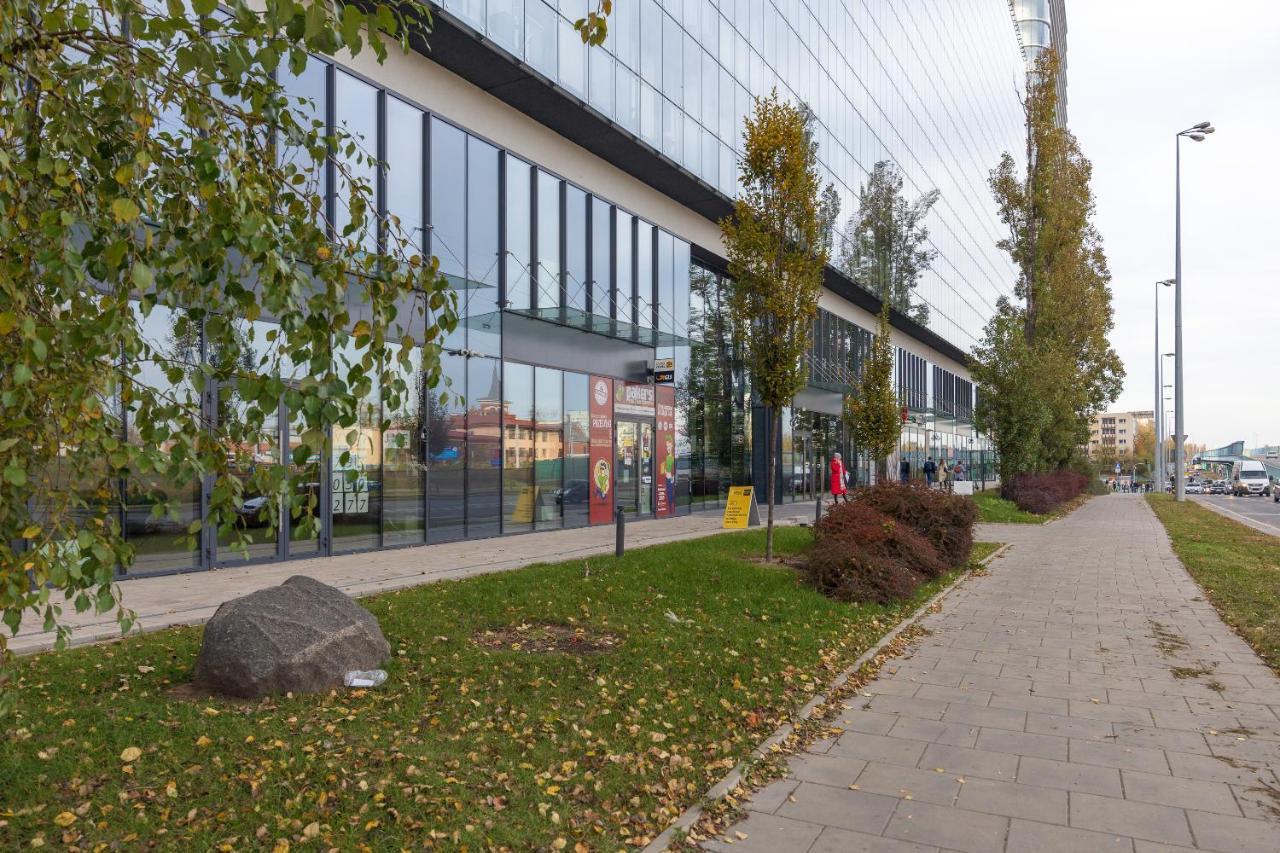 Wola Chic Blue Apartment Varsóvia Exterior foto